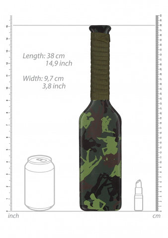 Shots Toys Army Theme Bondage Play Paddle - Paddles And Slappers