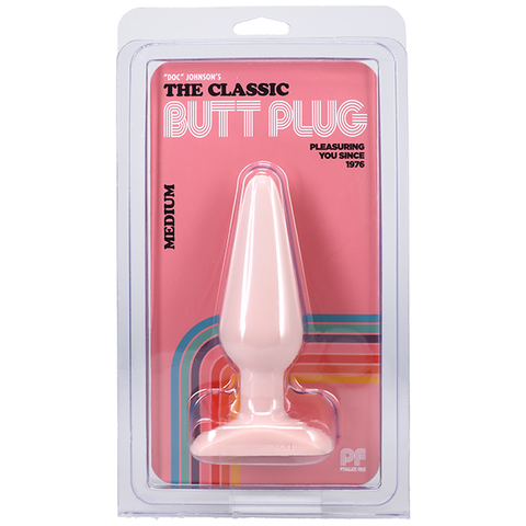 Doc Johnson Classic Butt Plug Smooth Medium - Novelty Vibrators
