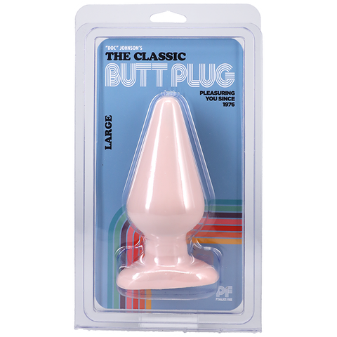 Doc Johnson Classic Tear Drop Shape Butt Plug Large - Butt Plugs