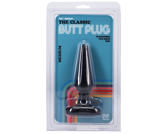 Doc Johnson Classic Butt Plug Smooth Medium Novelty Vibrators