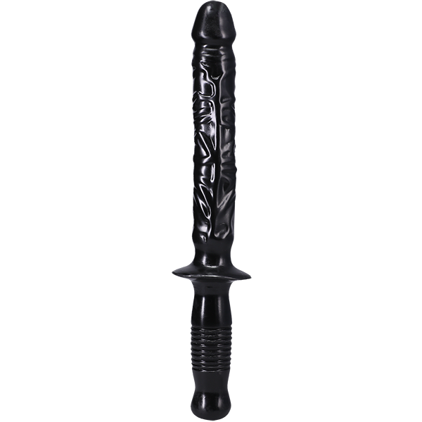 Doc Johnson The Classic Manhandler 10 Inch Dildo Plus Handle - Realistic Dildos