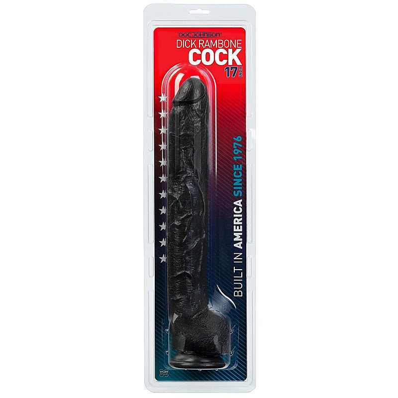 Dick Rambone 17 Inch Realistic Cock by Doc Johnson - Realistic Dildos