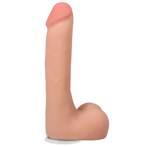 Vac-U-Lock Suction Cup 9 Inch Realistic Cock With Balls - Realistic Dildos