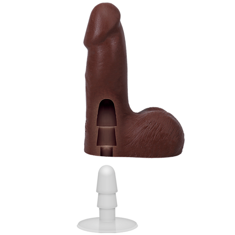 Vac-U-Lock Suction Cup 5 Inch Realistic Cock With Balls - Realistic Dildos