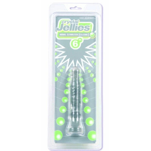 Doc Johnson 6 Inch Crystal Jellies Anal Starter Plug - Butt Plugs