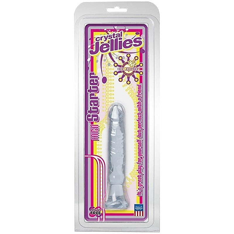 Crystal Jellies Anal Starter Plug by Doc Johnson - Butt Plugs