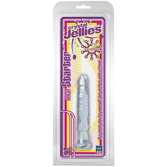 Doc Johnson 6 Inch Crystal Jellies Anal Starter Plug - Butt Plugs