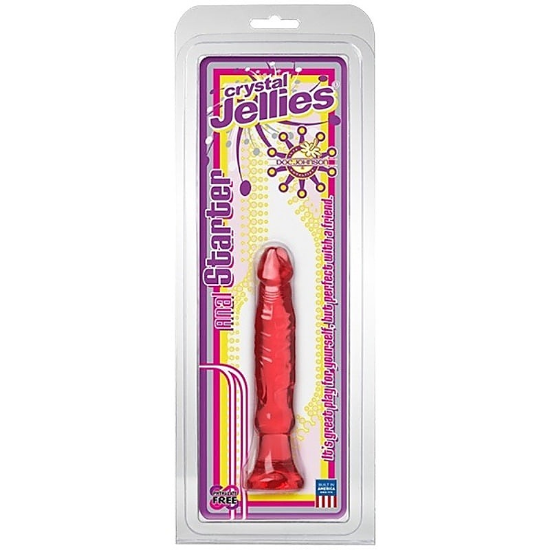 Crystal Jellies Anal Starter Plug by Doc Johnson - Butt Plugs