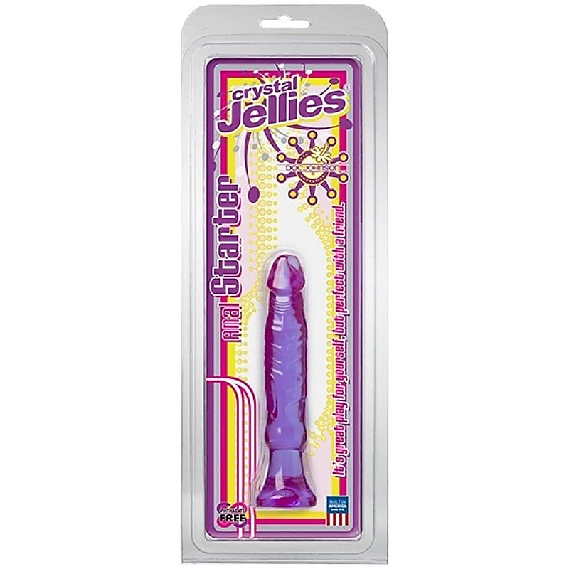 Crystal Jellies Anal Starter Plug by Doc Johnson - Butt Plugs