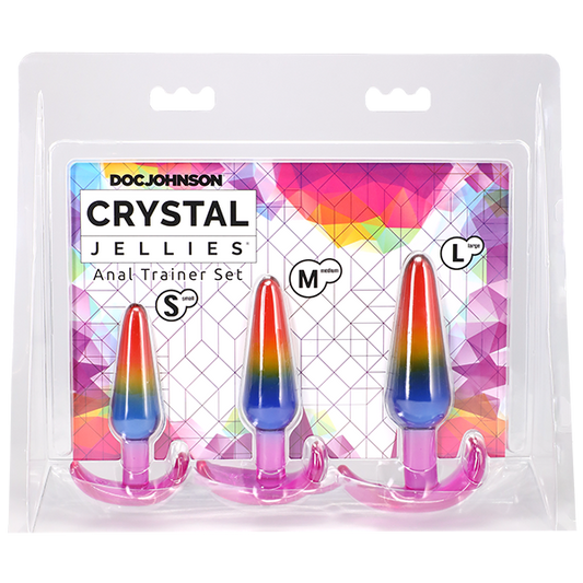 Doc Johnson Csyteal Jellies TPE Anal Trainer Set