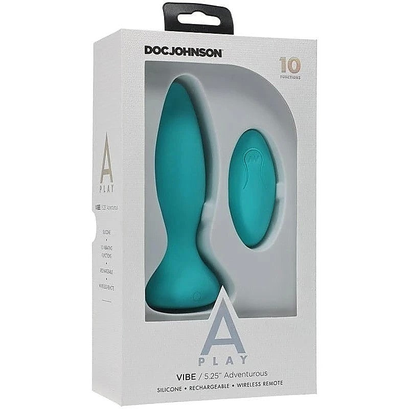A-Play Adventurous Remote Control Anal Plug by Doc Johnson - Butt Plugs