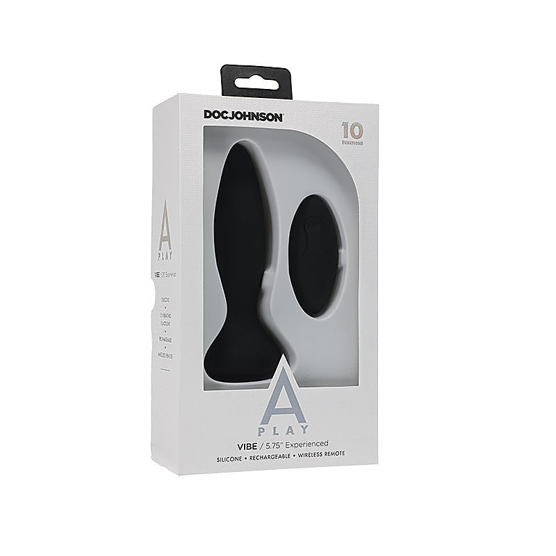 A-Play Experienced Remote Control Anal Plug by Doc Johnson - Butt Plugs