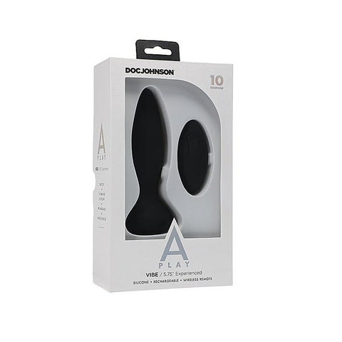 A-Play Experienced Remote Control Anal Plug by Doc Johnson - Butt Plugs