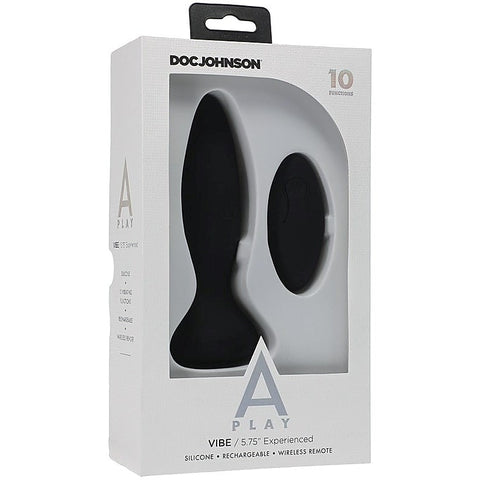 A-Play Experienced Remote Control Anal Plug by Doc Johnson - Butt Plugs