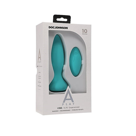 A-Play Experienced Vibrating Silicone Anal Plug - Butt Plugs