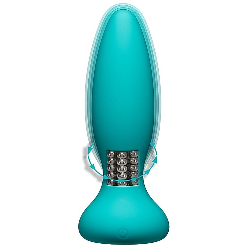 A-Play Rimmer Rechargeable Silicone Anal by Doc Johnson - Clit Ticklers and Pulsators