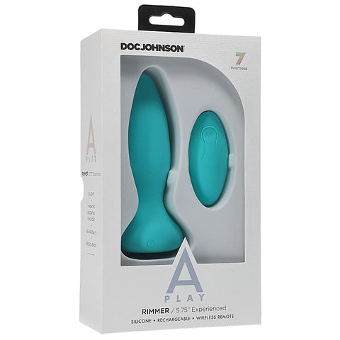 A-Play Rimmer Rechargeable Silicone Anal by Doc Johnson - Clit Ticklers and Pulsators