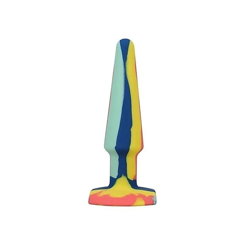 A-Play Groovy Boxed Silicone Anal Plug Sunrise - Butt Plugs