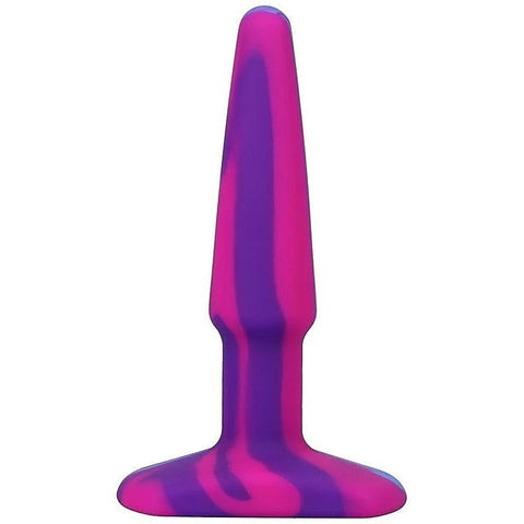 A-Play Groovy Berry Boxed Silicone Anal Plug by Doc Johnson - Butt Plugs