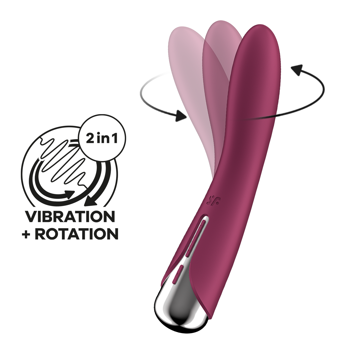 Satisfyer Spinning Vibe 1 Multi Functions G Spot Massager Rabbit Vibrators