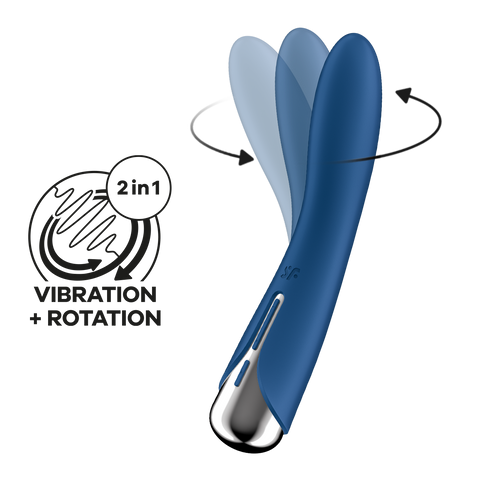 Satisfyer Spinning Vibe 1 Multi Functions G Spot Massager - Rabbit Vibrators