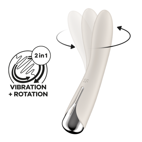 Satisfyer Spinning Vibe 1 Multi Functions G Spot Massager - Rabbit Vibrators