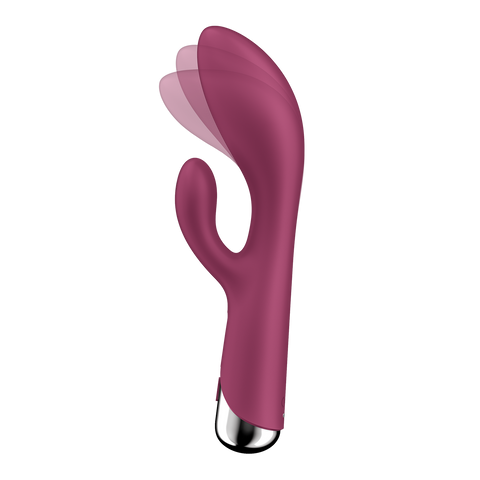 Satisfyer Spinning Rabbit 1 Multi Functions G Spot and Clitoral Stimulator - Rabbit Vibrators