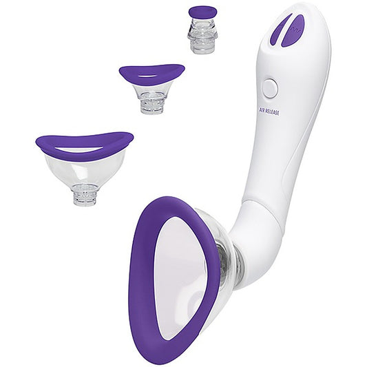 Doc Johnson Bloom Intimate Automatic Vibrating Body Pump - Pussy And Clit Toys