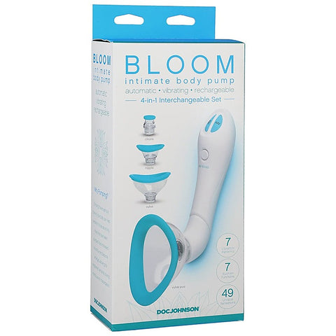 Doc Johnson Bloom Intimate Automatic Vibrating Body Pump - Pussy And Clit Toys