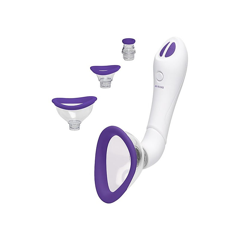Doc Johnson Bloom Intimate Automatic Vibrating Body Pump - Pussy And Clit Toys