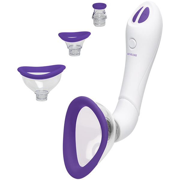 Doc Johnson Bloom Intimate Automatic Vibrating Body Pump - Pussy And Clit Toys