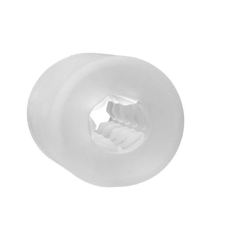 Doc Johnson GoodHead Glow Helping Head Mini Male Stroker - Masturbators and Strokers