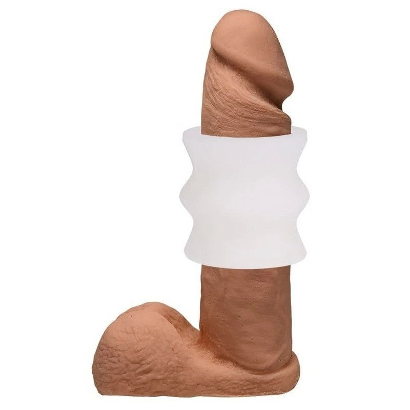 Doc Johnson GoodHead Glow Helping Head Silicone Stroker Masturbators and Strokers