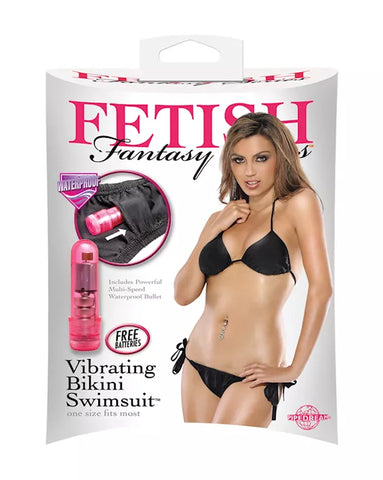 Pipedream Fetish Fantasy Series Vibrating Bikini Swimsuit - Personal Massagers