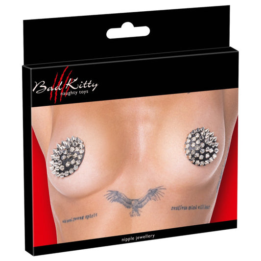 Orion Bad Kitty Sexy Spike Nipple Stickers - Breast and Nipple Toys