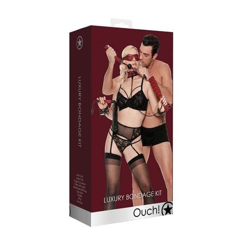 Shots Toys 10 Piece Luxury Bondage Play Set - Bondage Kits