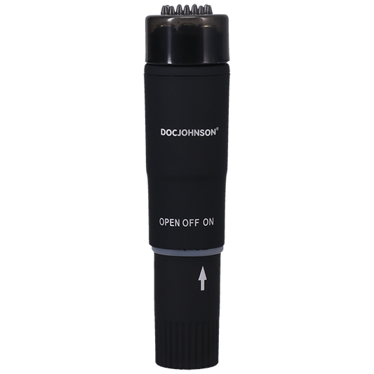 Doc Johnson Pocket Rocket Clitoral Stimulator In A Bag - Clit Ticklers and Pulsators