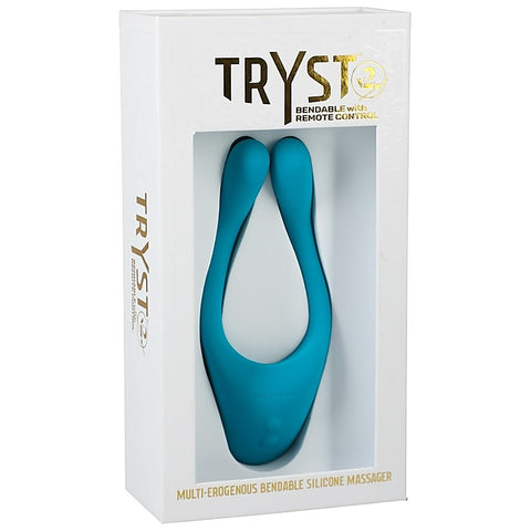 TRYST v2 Bendable Multi Erogenous Zone Massager - Clit Ticklers and Pulsators