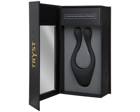 Doc Johnson Tryst Erogenous Zone Silicone Massager - Clit Ticklers and Pulsators