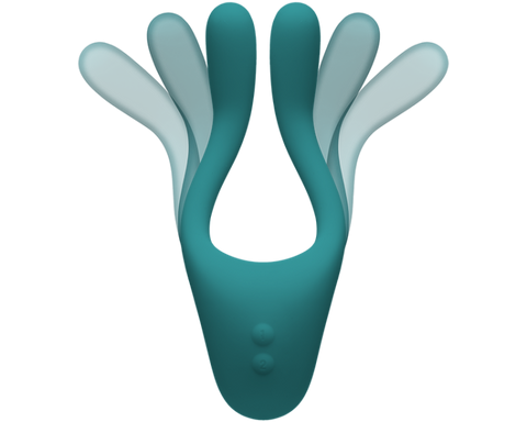 Doc Johnson Tryst Erogenous Zone Silicone Massager - Clit Ticklers and Pulsators