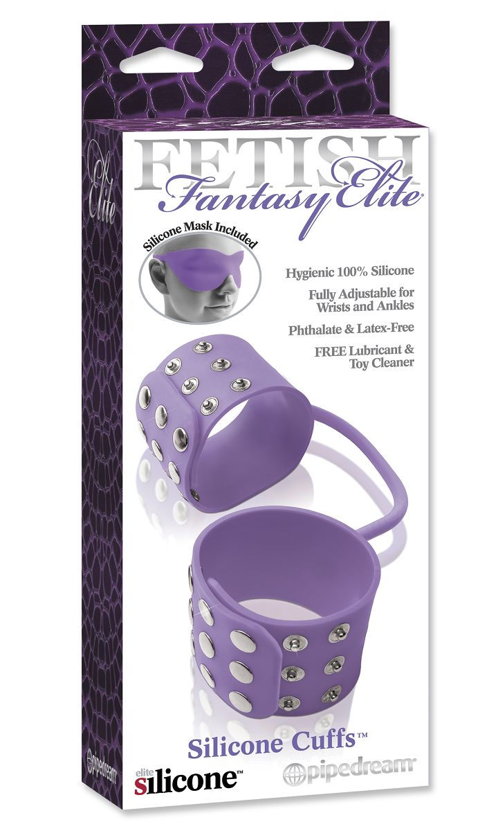 Fetish Fantasy Elite Bondage Play Silicone Cuffs Novelty Vibrators