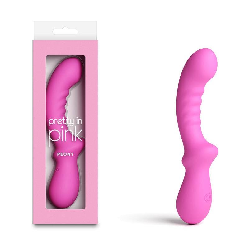 NS Novelties Pretty in Pink Peony Flexible G Spot Vibrator - G-Spot Vibrators