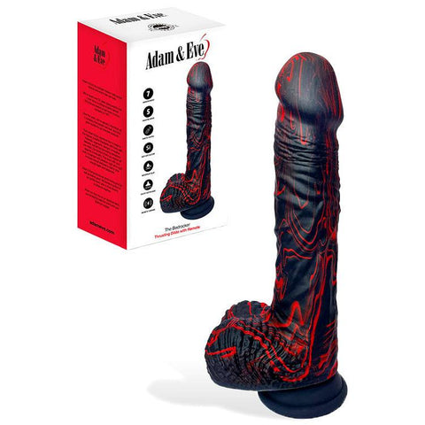 Adam & Eve THE BEDROCKER Realistic Stimulating Dildo