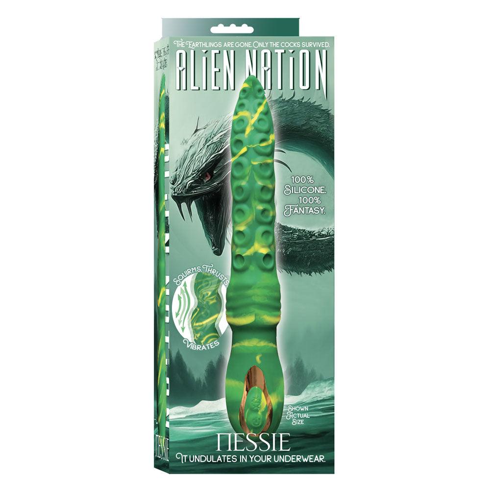 Icon Brands Alien Nation Nessie Squirming Fantasy Dildo - Vibrating Dildos