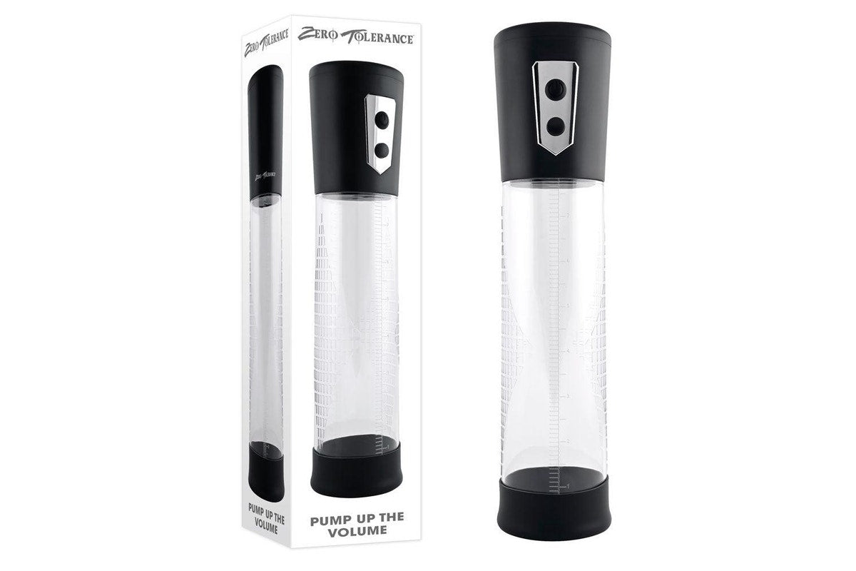 Zero Tolerance Pump Up The Volume Mens Penis Pump Pumps, Extenders and Sleeves
