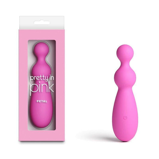 NS Novelties Pretty in Pink Petal USB Rechargeable Vibrator - Personal Massagers