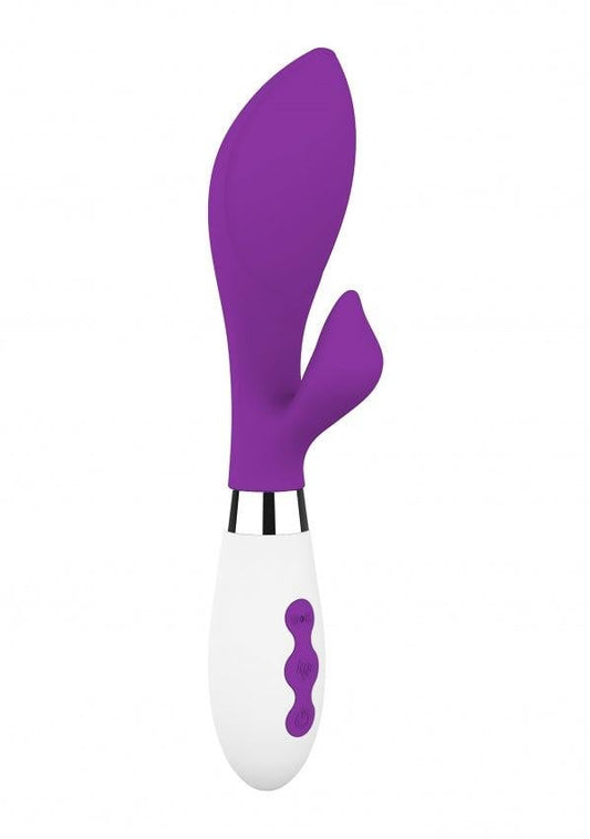 Shots Luna Achelois Rechargeable Silicone Rabbit Vibrator - Rabbit Vibrators