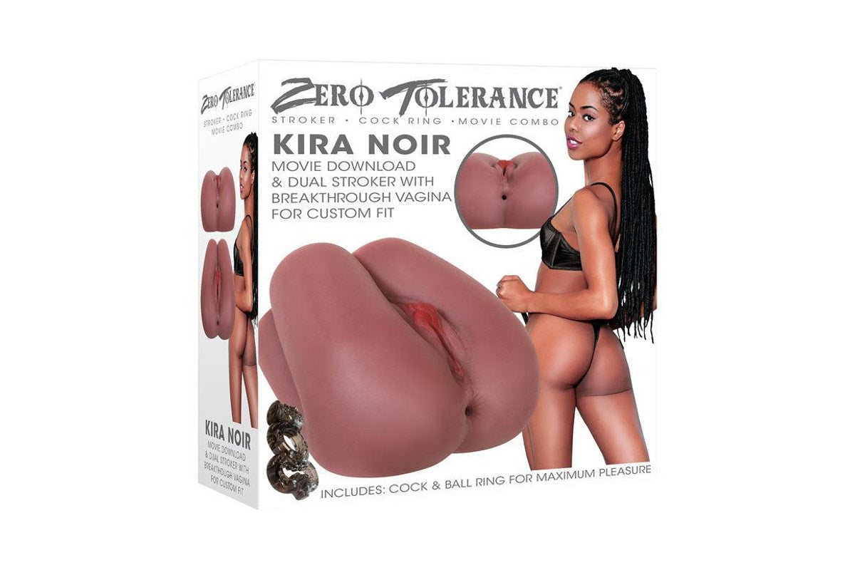 Zero Tolerance Kira Noir Dual Ended Male Stroker Masturbators and Strokers