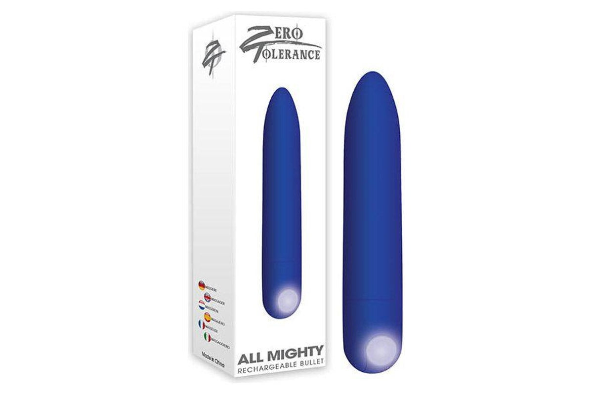 Zero Tolerance All Mighty Rechargeable Bullt Vibrator Bullet Vibrators