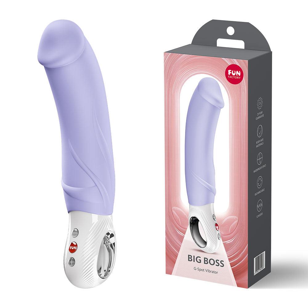 Fun Factory BIG BOSS USB-C G Spot Vibrator Purple G-Spot Vibrators
